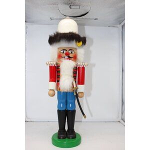 Wooden Nutcracker - Steinbach Volkskunst Soldier / Guard from Germany